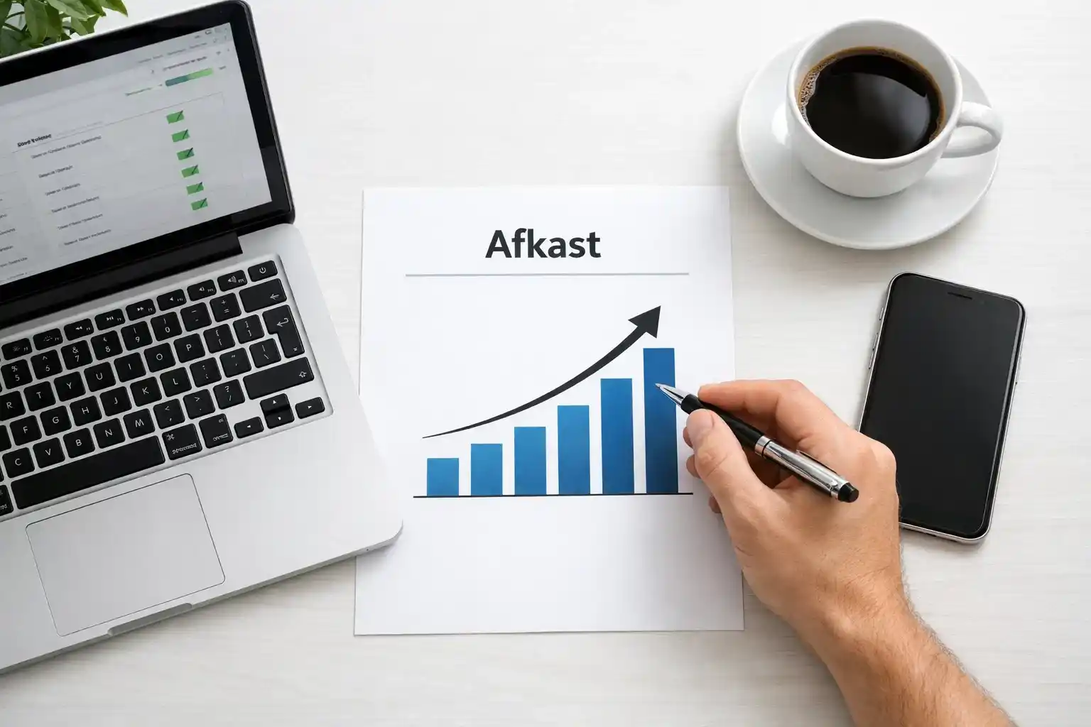 Analytisk arbejdsplads med dokumenter og grafer der viser afkast-optimering gennem odds-sammenligning